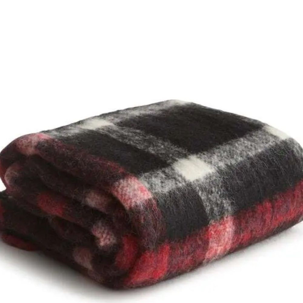 Vera Bradley ‘Ribbons Plaid’ Cozy Life Fleece Throw - NEW - Picture 1 of 6